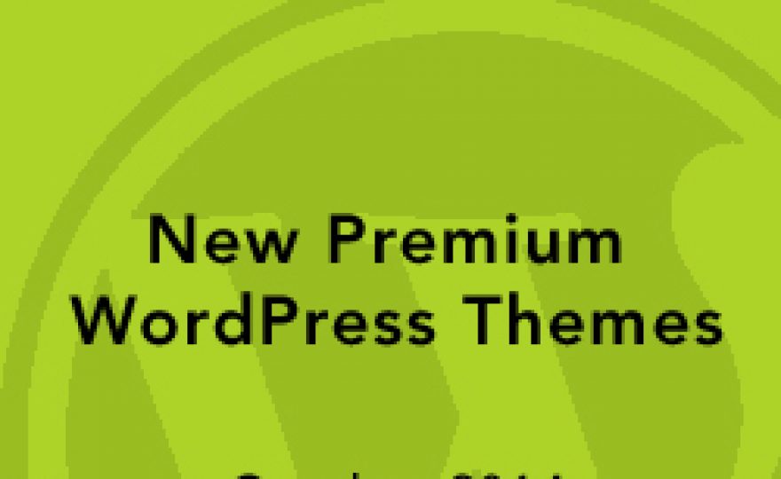New Premium WordPress Themes October 2014