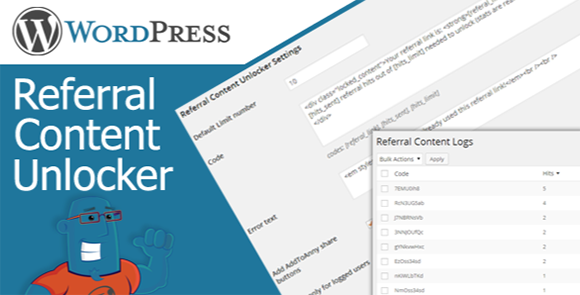 WordPress - WordPress Referral Content Unlock   CodeCanyon