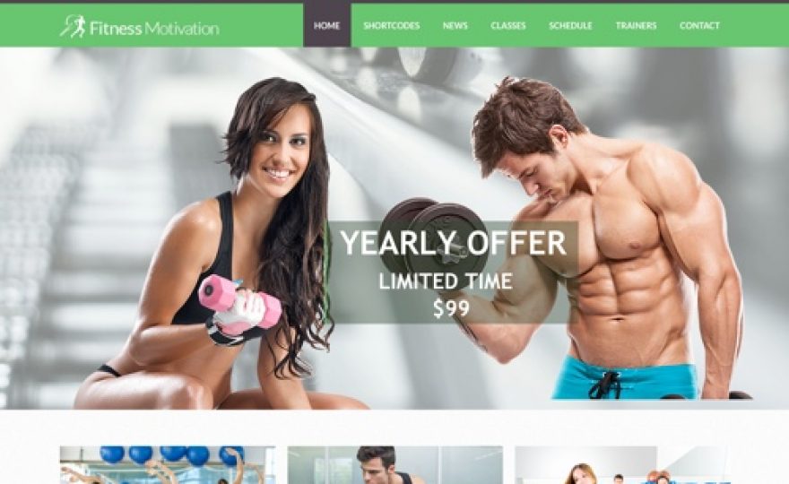 30+ Gym & Fitness WordPress Themes