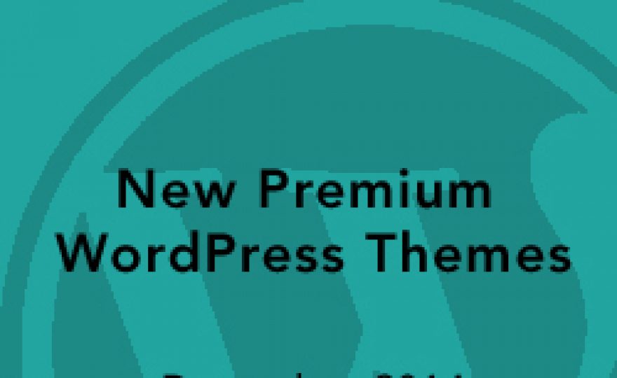 New Premium WordPress Themes: December 2014
