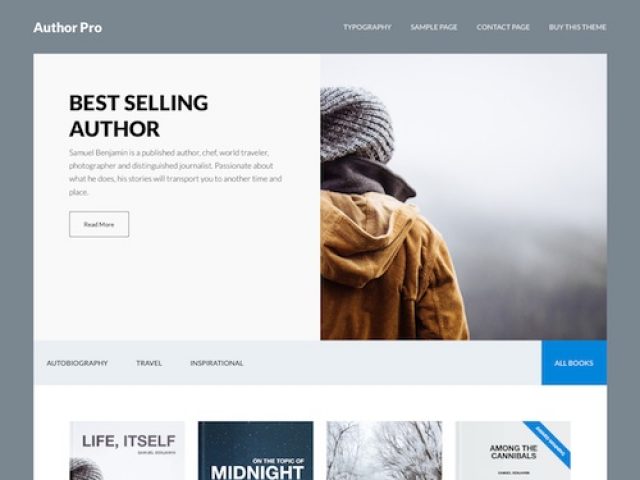 Author Pro WordPress Theme