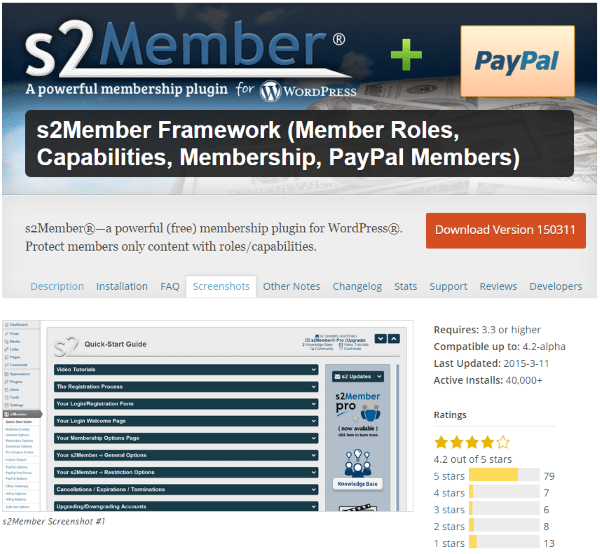 s2Member Framework