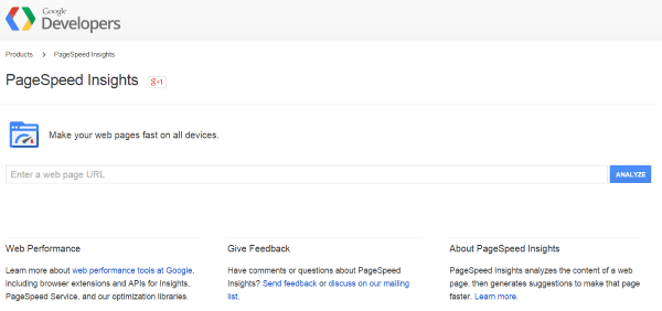 PageSpeed Insights