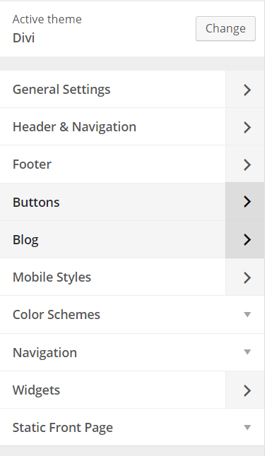 Theme Customizer