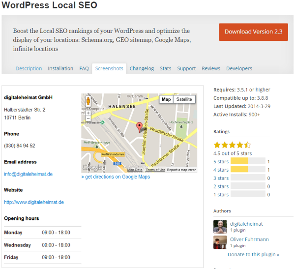 WordPress Local SEO