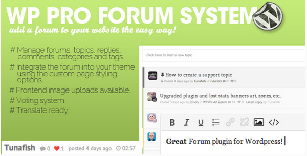 WP Pro Forum