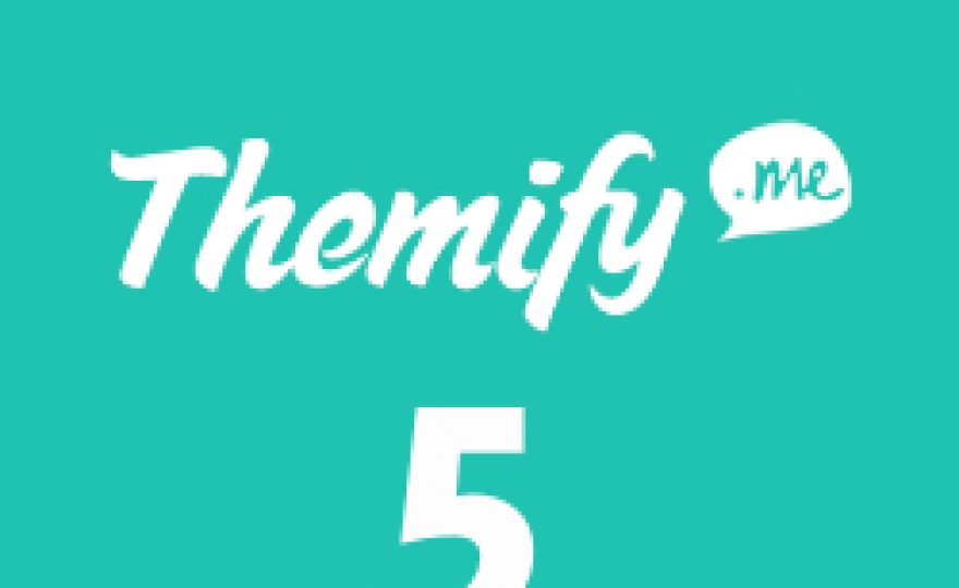 Themify Turns 5 – Get 40% Off