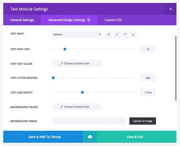 design-settings