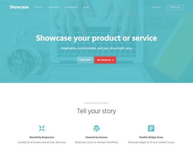 Showcase Pro WordPress Theme