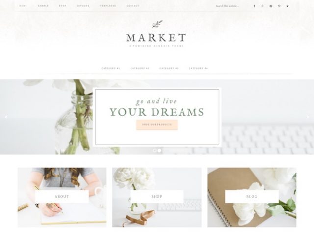 Market WordPress Theme