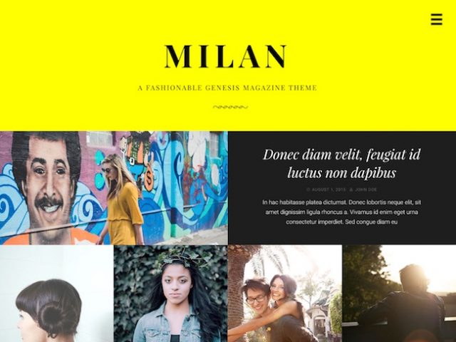 Milan Pro: Magazine WordPress Theme