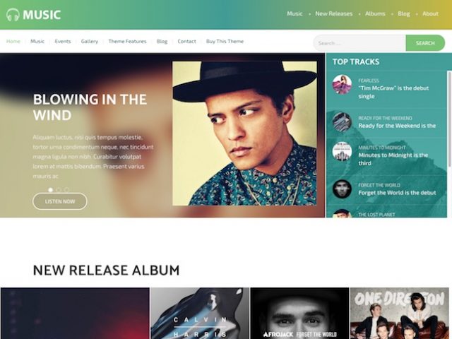 Music – Multipurpose Music WordPress Theme