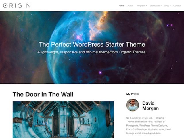 Origin – WordPress Starter Theme