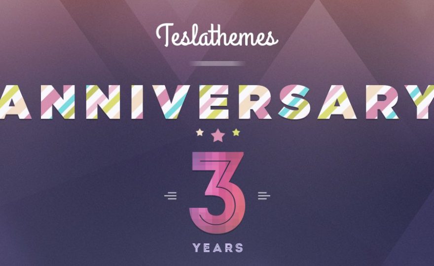 Tesla Themes 3 Year Anniversary Sale – Get 50% Off Themes and Subscriptions