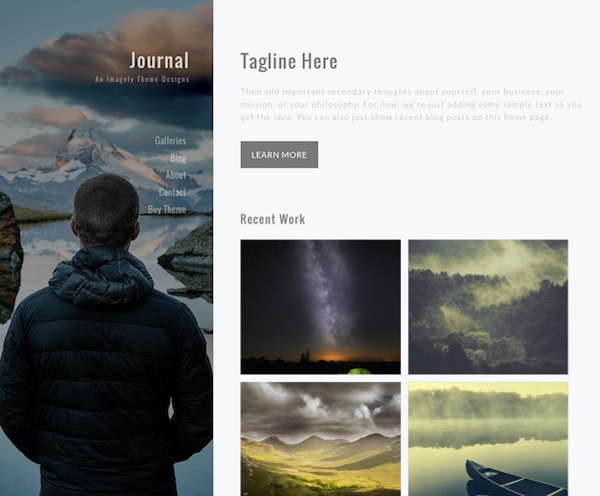 journal wordpress theme