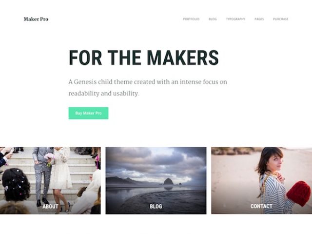 Maker Pro WordPress Theme