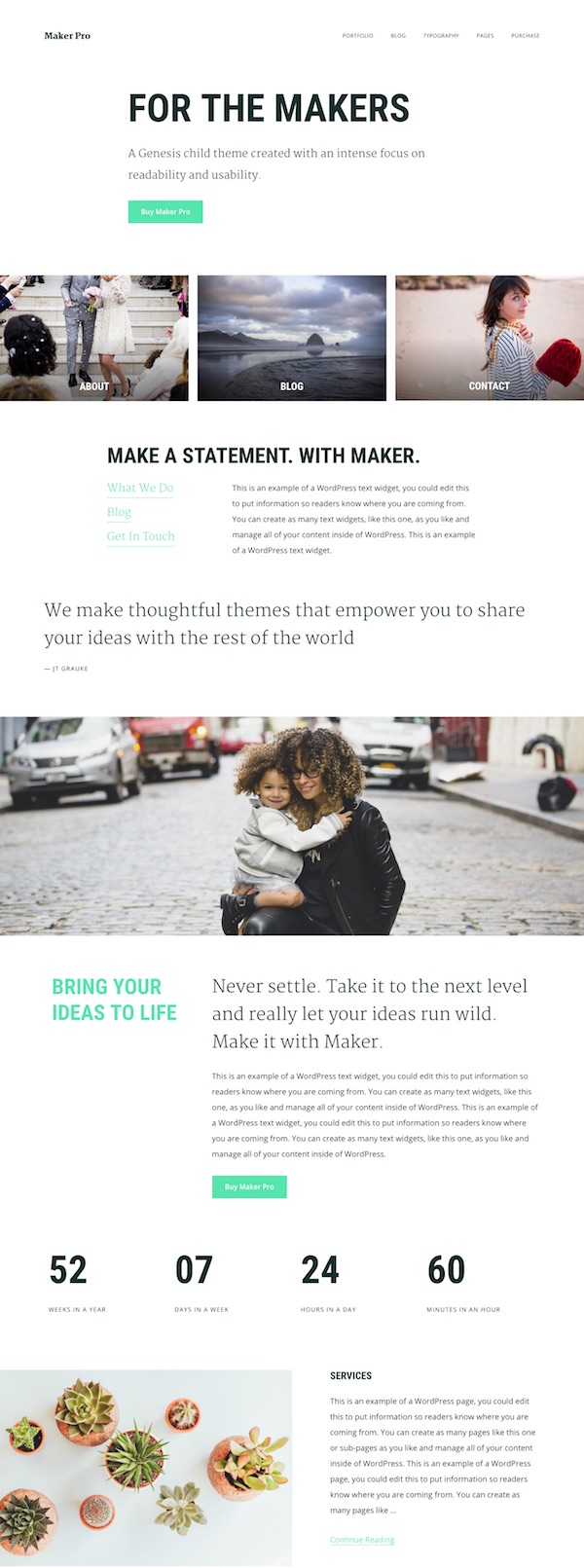 maker pro wordpress theme