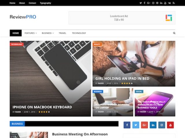 Review Pro WordPress Theme