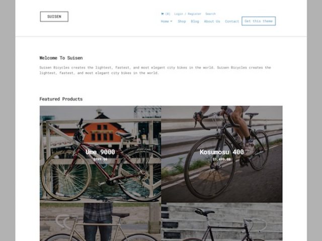 Suisen WooCommerce WordPress Theme
