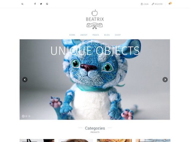 Beatrix WooCommerce WordPress Theme