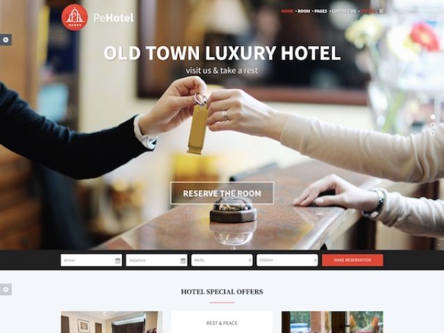 PE Hotel WordPress Theme