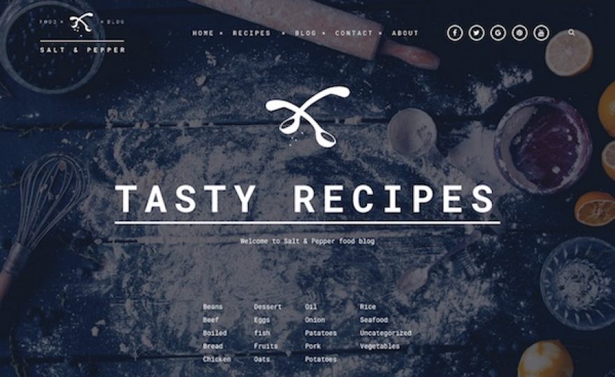 20+ Delicious Food WordPress Themes