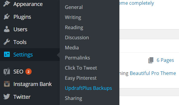 settings-updraftplus-backups