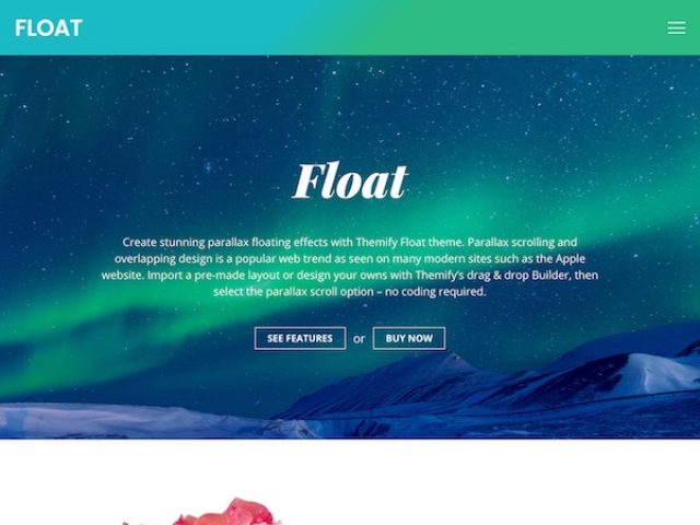 Float Multipurpose WordPress theme