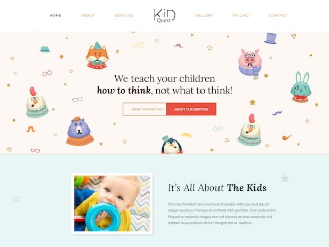 Kid Quest WordPress Theme