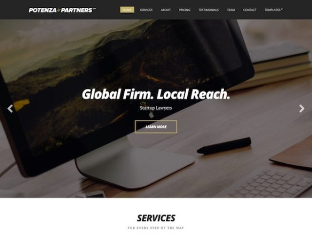 Potenza WordPress Theme