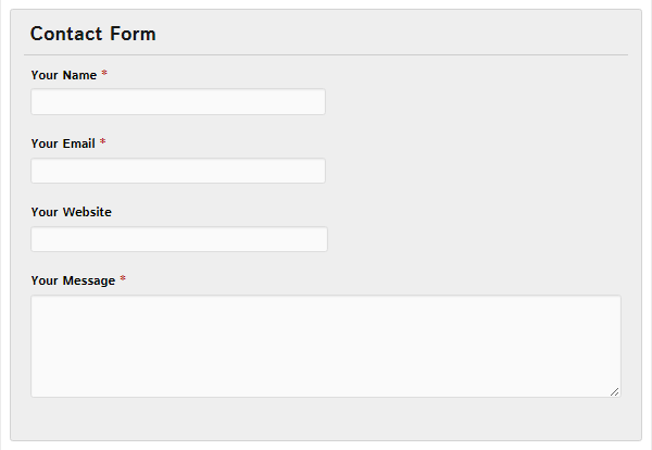 WordPress Form Plugins