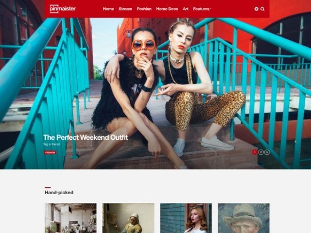 Pinmaister WordPress Theme