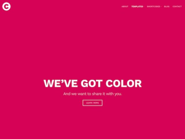 Color WordPress Theme