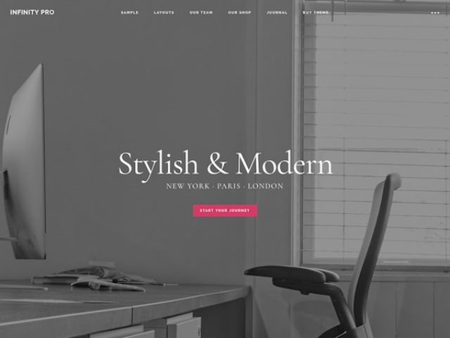 Infinity Pro WordPress Theme