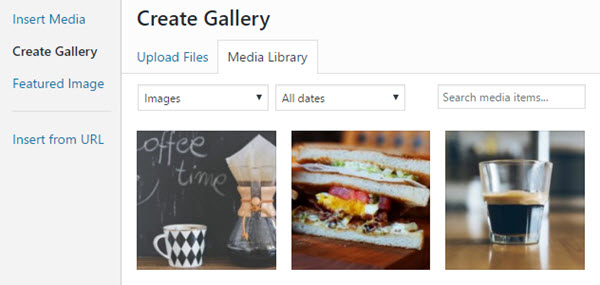 Create Gallery