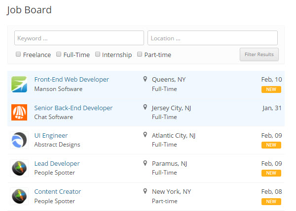 WP Job Board