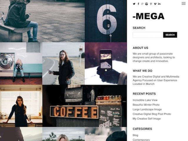 Mega Responsive WordPress Theme