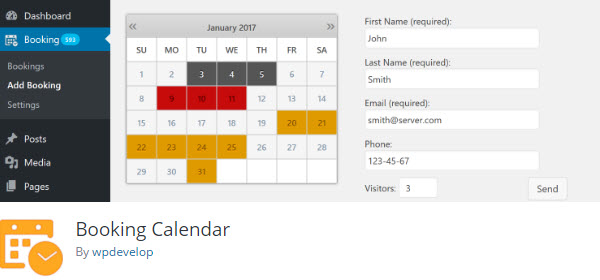 Booking Calendar