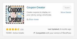 How to Add a Coupons Codes Page to WordPress