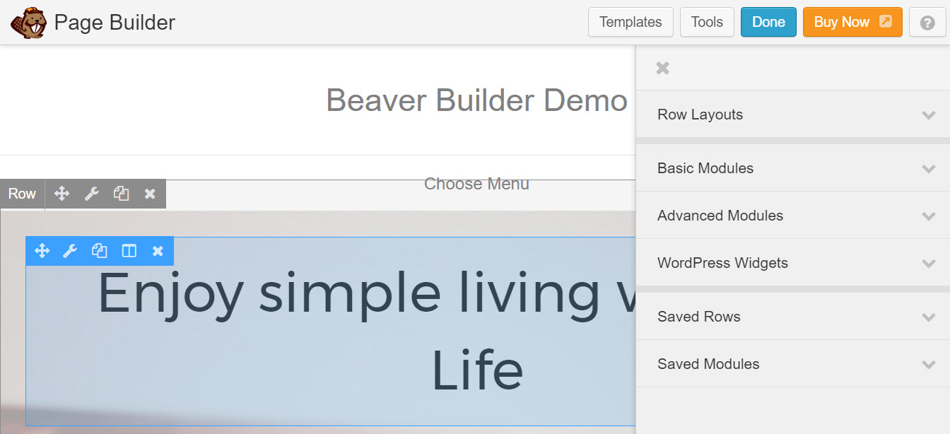 Beaver Builder Demo