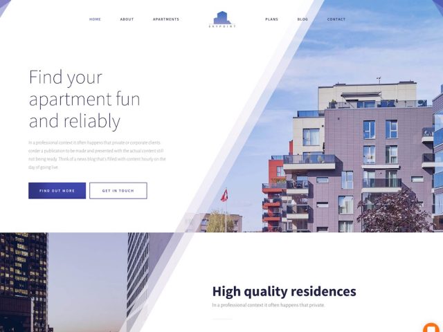 Skypoint – Real Estate WordPress Theme