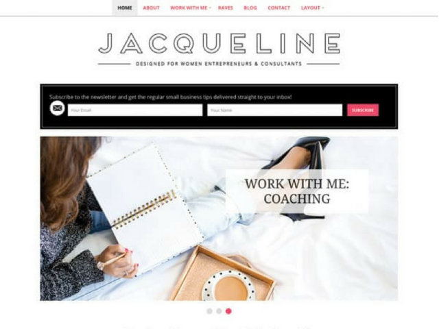 Jacqueline WordPress Theme