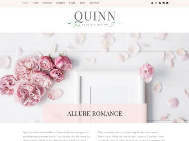 Quinn WordPress Theme