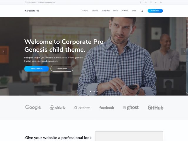 Corporate Pro WordPress Theme