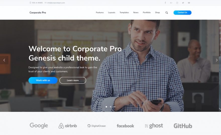 Corporate Pro WordPress Theme