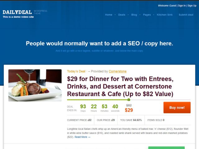 DailyDeal – WordPress Coupons & Deals Theme