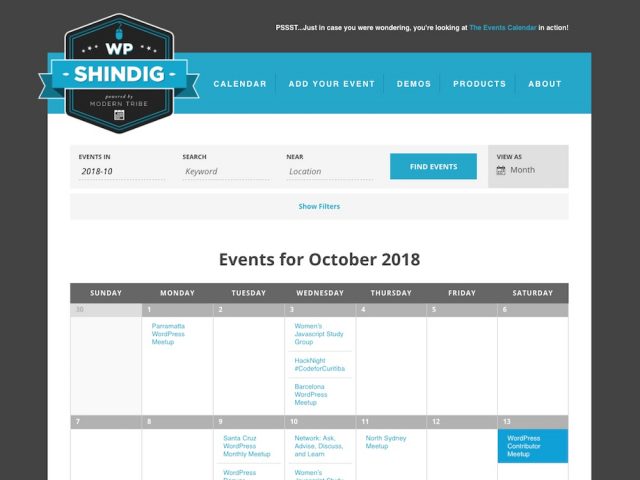 Events Calendar PRO