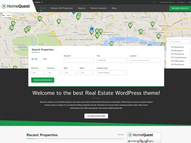 HomeQuest WordPress Theme