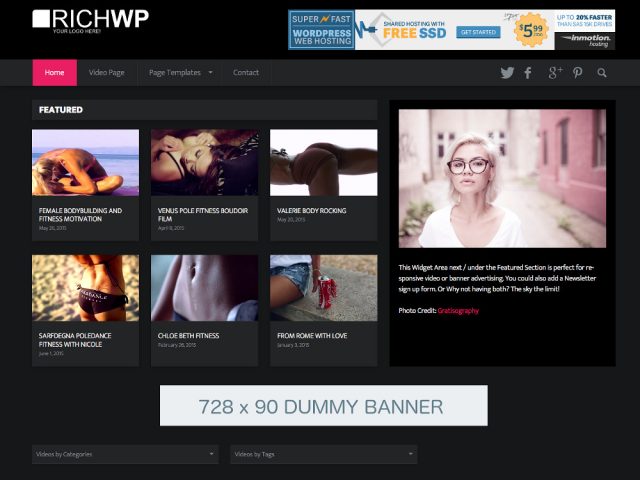 Video World WordPress Theme